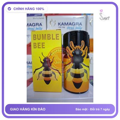 Chai hít tăng khoái cảm Popper BUMBLE BEE 40ml Sỉ lẻ Popper 40ml, Hàng nhập chính hãng, Cực Mạnh, che tên sản phẩm bảo mật kín đáo