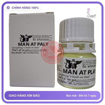 Chai hít tăng khoái cảm Popper MAN AT PLAY 20ml Popper 20ml Dòng Mạnh Cao Cấp, Phê Lâu, che tên sản phẩm bảo mật kín đáo