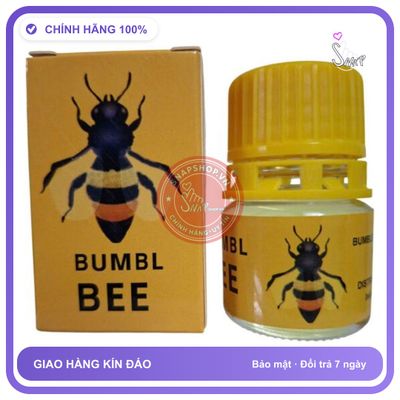 Chai hít tăng khoái cảm Popper BUMBL BEE 20ml Popper 20ml, Dòng Cao Cấp, Cực Mạnh Phê Lâu, che tên sản phẩm bảo mật kín đáo