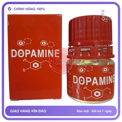 Chai hít tăng khoái cảm Popper DOPAMINE 20ml Popper 20ml.Dòng Cao Cấp, Mùi Dịu, che tên sản phẩm bảo mật kín đáo