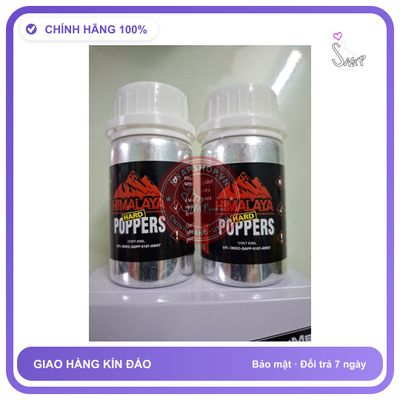 Chai hít tăng khoái cảm Popper HIMALAYA 40ml Popper khô 40ml, Giá Sỉ, Dòng Chính Hãng, Cực Mạnh, Phê Lâu, che tên sản phẩm bảo mật kín đáo
