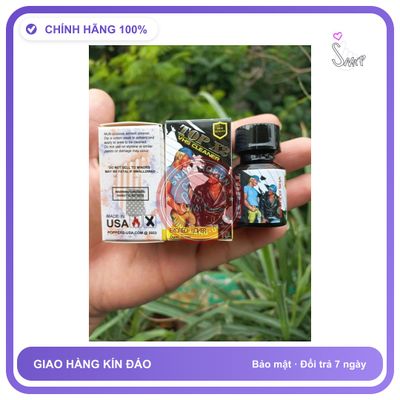 Chai hít tăng khoái cảm Popper TOP X2 10ml Popper 10ml hàng chính hãng Usa, Cực Mạnh Phê Lâu, Cho Top, che tên sản phẩm bảo mật kín đáo