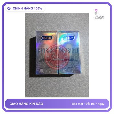 Bao cao su Durex Bao cao su durex hộp 10 cái, che tên sản phẩm bảo mật kín đáo