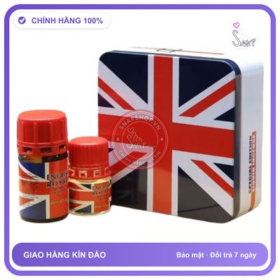 Chai hít tăng khoái cảm Popper English Royal Popper Cao Cấp 2 chai, Kích Thích Hưng Phấn Cực Mạnh, Hít Xong Phê Tức Thì, che tên sản phẩm bảo mật kín