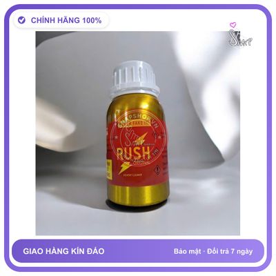 Chai hít tăng khoái cảm Popper RUSH 100ml Popper Khô 100ml USA, Hàng Chính Hãng, Cực Mạnh, Hít Là Phê Ngay