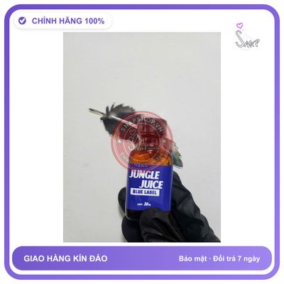 Chai hít tăng khoái cảm Popper Jungle Juice 30ml Popper khô 30ml, Hàng vip usa,phê tận mây xanh,che tên sản phẩm bảo mật kín đáo