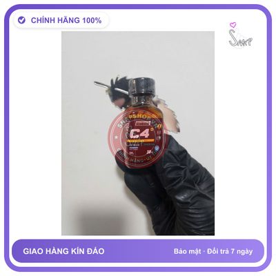 Chai hít tăng khoái cảm Popper C4 30ml Popper khô 30ml, hàng chính hãng, cực mạnh, che tên sản phẩm bảo mật kín đáo