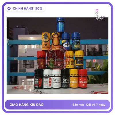 Chai hít tăng khoái cảm Popper 40ml Popper 40ml, dòng cao cấp chính hãng, lấy ngẫu nhiên