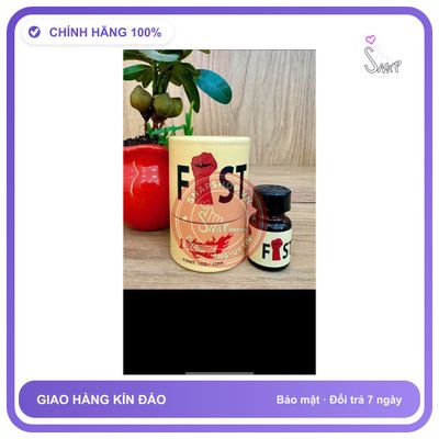 Chai hít tăng khoái cảm Popper FIST 10ml Popper 10ml, dòng cao cấp cho ng lờn
