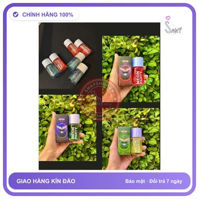 Chai hít tăng khoái cảm Popper NEON PARTY 40ml Popper neon 40ml, lấy ngẫu nhiên