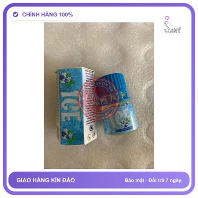 Chai hít tăng khoái cảm Popper ICE 20ml Popper khô, 20ml, Dòng real cao cấp, che tên sản phẩm bảo mật kín đáo