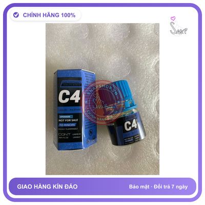 Chai hít tăng khoái cảm Popper C4 20ml Popper khô 20ml, hàng real cực mạnh,phê tận mây xanh