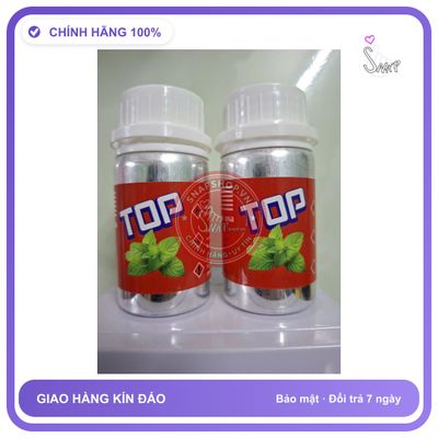 Chai hít tăng khoái cảm Popper TOP 60ml Popper khô 60ml, hàng real chính hãng, phê lâu, chống xìu, cho top