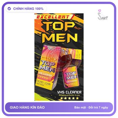 Chai hít tăng khoái cảm Popper TOP MEN 30ml Popper 30ml, Hàng Chính Hãng, Usa, Cho Top, Cương Lâu, Chống Xìu, che tên sản phẩm bảo mật kín đáo