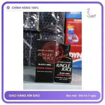 Chai hít tăng khoái cảm Popper Jungle Juice 30ml Popper mỹ 30ml hàng chính hãng, phê tận mây xanh