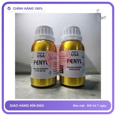 Chai hít tăng khoái cảm Popper PENYL 100ml Popper khô mỹ 100ml, Hàng Chính Hãng, Phê Xuyên Não, che tên sản phẩm bảo mật kín đáo