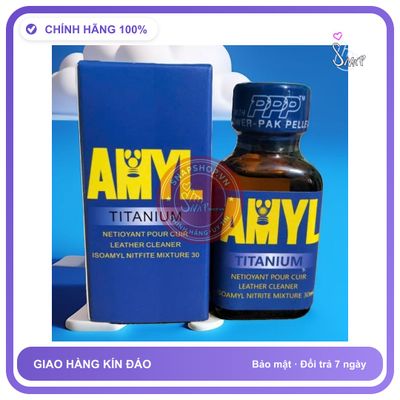 Chai hít tăng khoái cảm Popper AMYL 30ml Popper 30ml USA, Dòng Mạnh, Phê Lâu, Mùi Hương Dịu, Ko Nhức Đầu