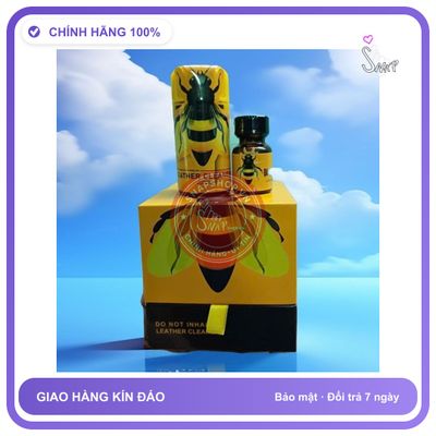 Chai hít tăng khoái cảm Popper BEE 40ml Popper combo 40ml + 10ml hít lần 2 chai, độ mạnh quay cuồng, cho ng lờn nặng