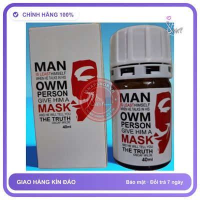 Chai hít tăng khoái cảm Popper 40ml Popper 40ml USA, Dòng Cao Cấp, Cực Mạnh,mùi hương dễ hít,che tên sản phẩm bảo mật kín đáo