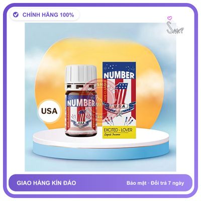 Chai hít tăng khoái cảm Popper NUMBER 40ml Chai hít ngửi Popper 40ml USA, hàng chính hãng, mạnh, phê lâu