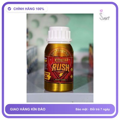 Chai hít tăng khoái cảm Popper RUSH 100ml Popper khô 100ml hàng ấn Độ cực mạnh, phê lâu, ko phê hoàn tiền