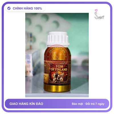 Chai hít tăng khoái cảm Popper Tom of Finland 100ml Popper khô 100ml hàng ấn độ, cực mạnh, phê xuyên não