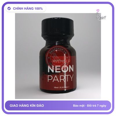 Chai hít tăng khoái cảm Popper AVENGER 10ml Popper neon mỹ 10ml cao cấp cực mạnh, bao phê