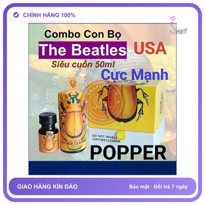 Chai hít tăng khoái cảm Popper SATHER 50ml Popper Combo 50ml USA Cực Mạnh Chính Hãng