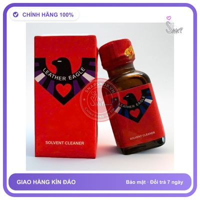 Chai hít tăng khoái cảm Popper LEATHER EAGLE 30ml Popper khô 30ml USA Cực Mạnh