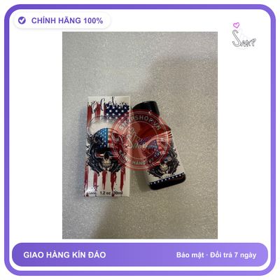 Chai hít tăng khoái cảm Popper be Cool 30ml Popper khô đầu lâu 30ml USA Hàng Chính Hãng Cực Mạnh