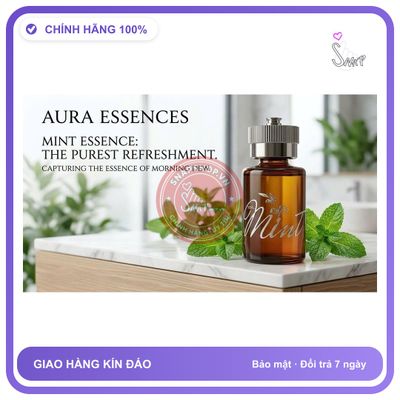 Chai hít tăng khoái cảm Popper AURA ESSENCES 40ml Popper hương hoa 40ml, thơm, phê lâu, cực mạnh, che tên sản phẩm bảo mật kín đáo