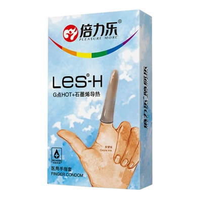 Bao Cao Su Ngón Tay Nóng, Ấm Beilile Les H Hộp 8 Cái
