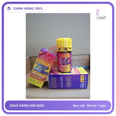 Chai hít tăng khoái cảm Popper TOP MEN 40ml Chai hít Popper 40ml USA, Cho Top Chống Xìu, Giúp Cương Cứng Liên Tục, che tên sản phẩm bảo mật kín đáo