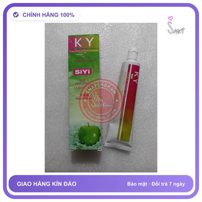 Gel bôi trơn SiYi Gel bôi trơn k.y tuýp mẫu mới, hương thơm trái cây, độ trơn cao,lâu khô, tăng khoái cảm, che tên sản phẩm bảo mật kín đáo