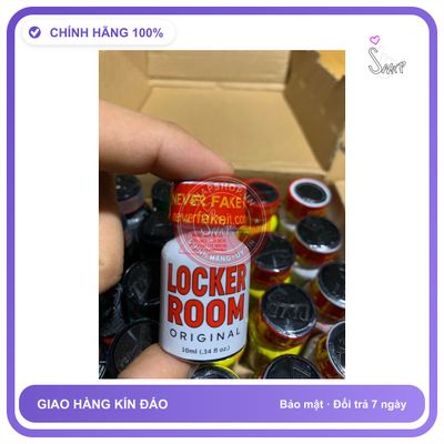 Chai hít tăng khoái cảm Popper Locker Room 10ml Popper 10ml PWD Usa, giá Sỉ, che tên sản phẩm bảo mật kín đáo 789079