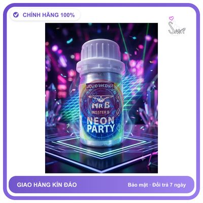 Chai hít tăng khoái cảm Popper MR B 60ml Chai hít Popper khô 60ml, giúp mang lại cảm giác sung sướng gấp đôi, tăng hương phấn khi quan hệ