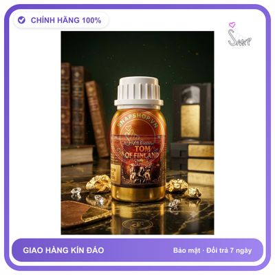Chai hít tăng khoái cảm Popper Tom of Finland 100ml Mẫu Popper khô 100ml, cho top cend bot, mang cảm giác mạnh cuồng nhiệt, phê lâu hơn