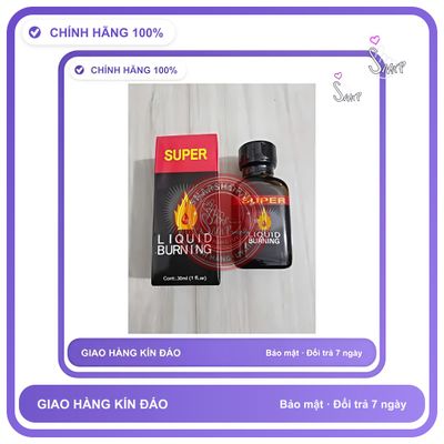 Chai hít tăng khoái cảm Popper super 30ml Popper 30ml USA Hàng Chính Hãng Hiệu Quả Nhanh, Giá Sỉ Tốt