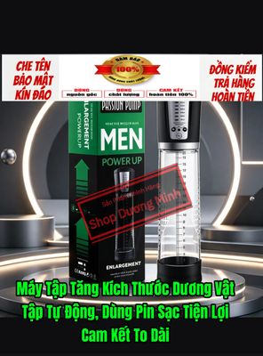 Máy Tập Tăng Kích Thước Dương Vật, Cam Kết To Dài 