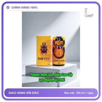 Chai hít tăng khoái cảm Popper THE BEATLES 40ml Popper 40ml USA, Hàng Chính Hãng, Cực Mạnh, Phê Lâu,Giá Ưu Đãi