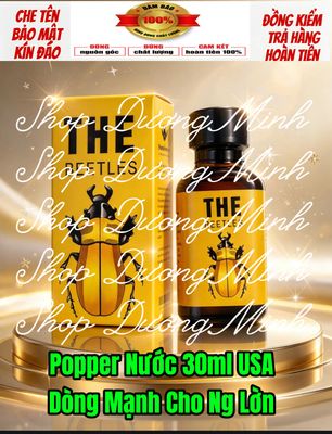 Dòng Mạnh Phê Lâu Cho Ng Lờn Popper 30ml USA, Hàng Chính Hãng 