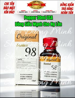 Dòng Siêu Mạnh Phê Lâu Cho Ng Lờn Popper 30ml USA, Hàng Chính Hãng,Giá Ưu Đãi 