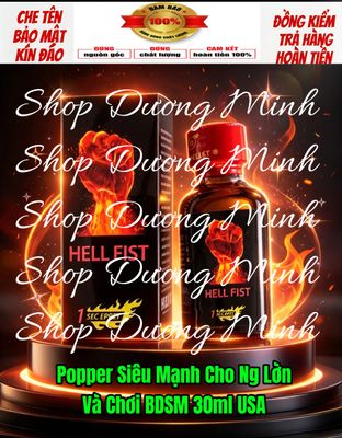 Popper cho người lờn và Chơi BDSM, Siêu Mạnh,30ml USA, Hàng Chính Hãng 