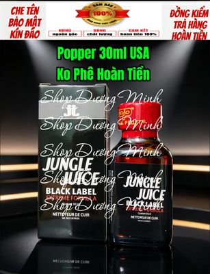 Kích Thích Hưng Phấn, Tăng Cường Khoái Cảm, Popper 30ml USA, Hàng Chính Hãng, Cực Mạnh, Phê Lâu 