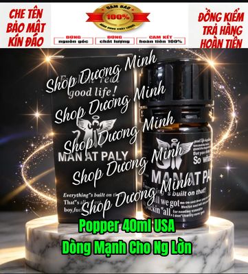 Dòng Siêu Mạnh Siêu Phê, Cho Ng Lờn Lâu Năm, Popper 40ml USA, Hàng Chính Hãng 