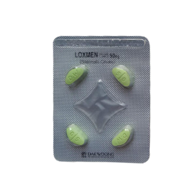 Viên uống hỗ trợ phái mạnh tăng bản lĩnh đàn ông LOXMEN 100mg hộp 1 vỉ x 4 viên