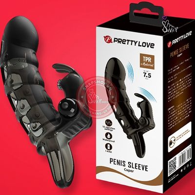 Bao đôn dên Pretty Love Cuper hình lưới quai đeo rung 2 đầu