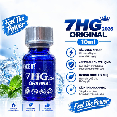 Popper 7GH Original 10ml Phiên Bản Mới USA