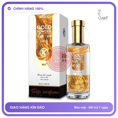 Nước Hoa Tăng Khoái Cảm Kakou Gold Powder San Paulo 50ml – Nam Vàng