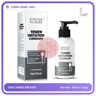 Gel bôi trơn SiYi Lubricant Trắng Siêu Mượt 120ml chính hãng